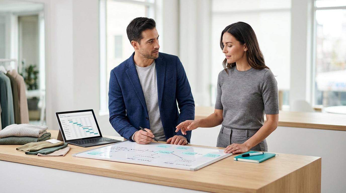 Omnichannel voorraadinzicht van winkels en magazijnen in een dashboard