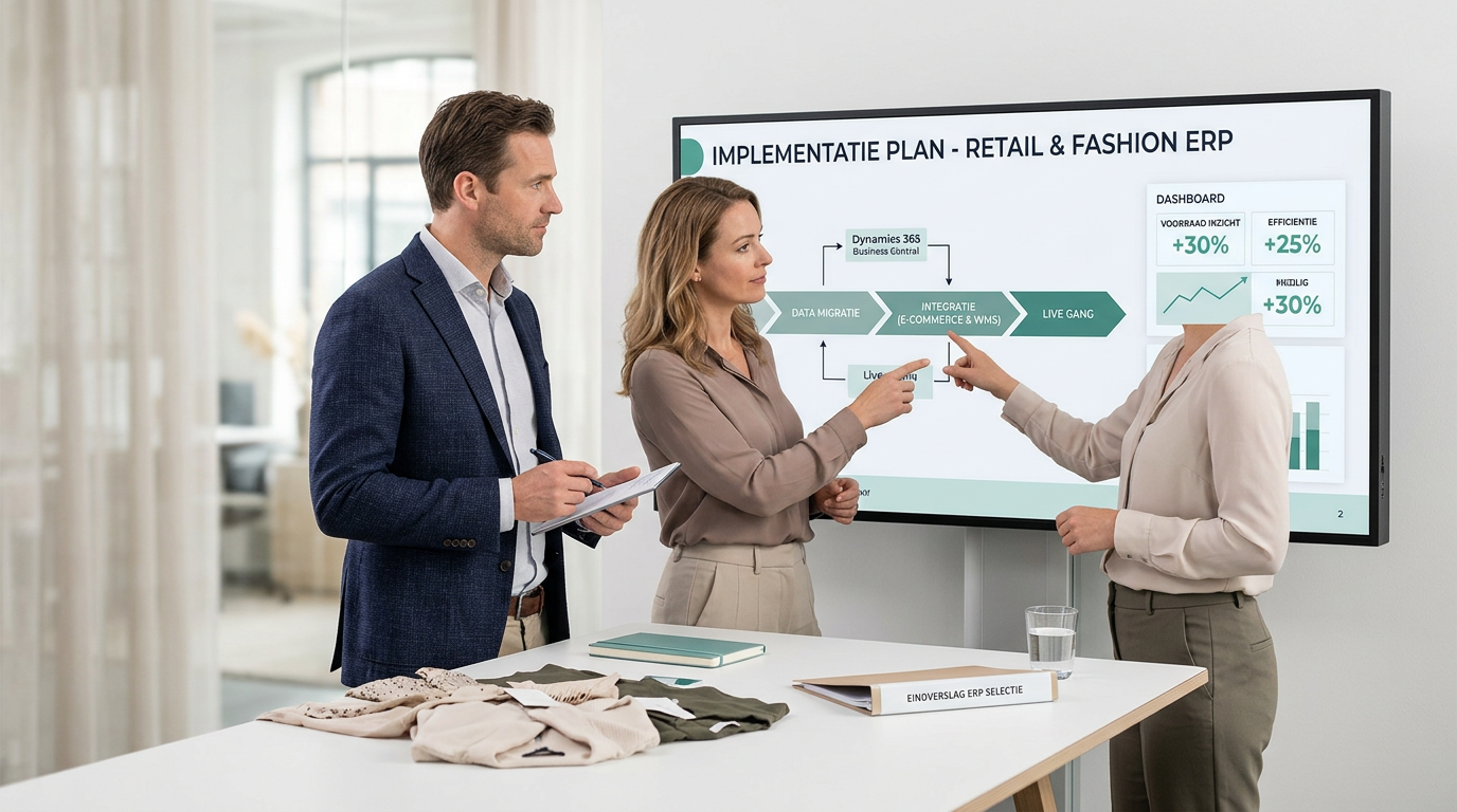 Een diagram dat de verschillende modules van een cloud ERP systeem toont, zoals finance, supply chain, en sales, die met elkaar verbonden zijn in de cloud.