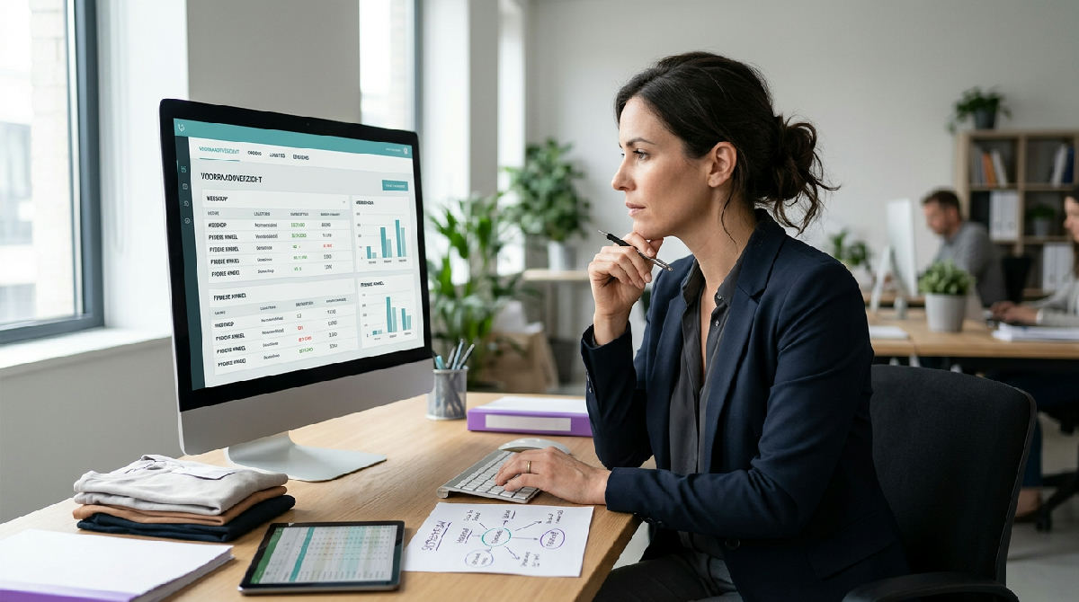 Overzicht van geïntegreerde bedrijfsprocessen binnen een ERP systeem
